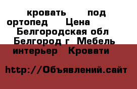 кровать 1600 под ортопед   › Цена ­ 2 750 - Белгородская обл., Белгород г. Мебель, интерьер » Кровати   